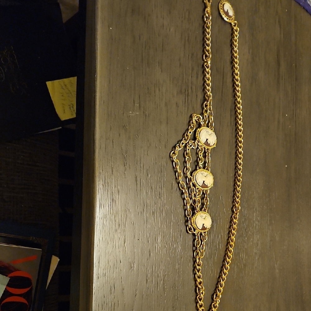 Elegant Gold Chain Belt